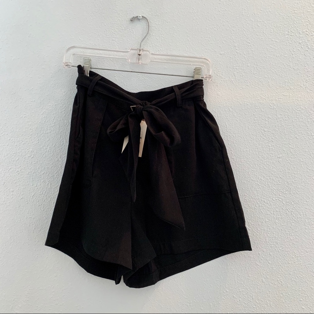 NWT- Women's Mid-Rise Paperbag Shorts - A New Day™